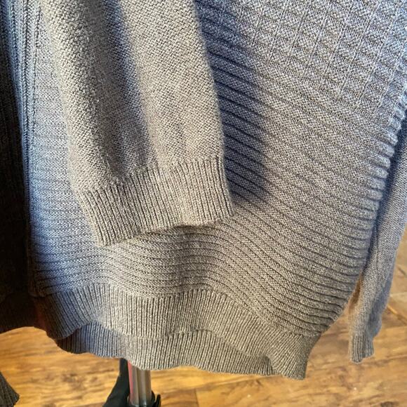 Chicos Knit Cowl Sweater Brown Womens Size 3 XL - Picture 5 of 8